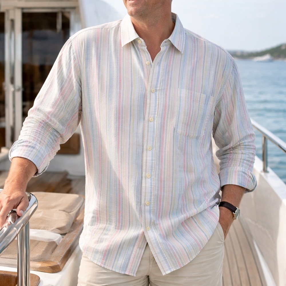 Tommy Bahama Relaxed Fit 100% Linen XXL